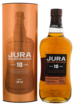 Isle of Jura 10 years old single malt Scotch whisky 0,7L 40%