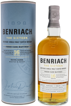 BenRiach 16 years old Speyside single malt Scotch whisky 0,7L 43%