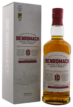Benromach 10 years old Speyside single malt Scotch whisky 0,7L 43%
