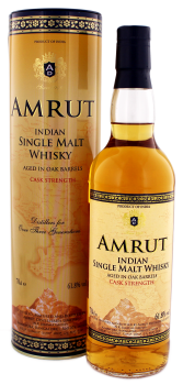 Amrut Malt Whisky Cask Strength met gifbox 0,7L 61,8%