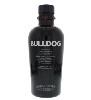 Bulldog London dry gin 1 liter 40%