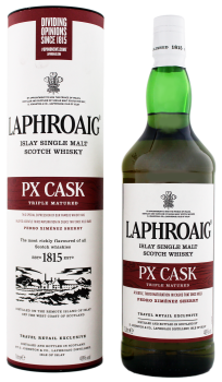 Laphroaig PX Cask Triple Matured Sherry Scotch whisky 1 liter 48%