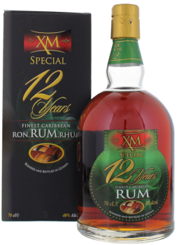 XM 12 years old Special finest caribbean Rum 0,7L 40%