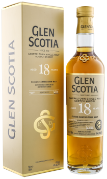 Glen Scotia 18 years old single malt Scotch whisky 0,7L 46%