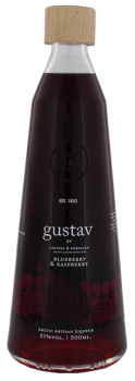 Gustav Blueberry Raspberry arctic artisan liqueur 0,5L 21%