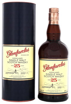 Glenfarclas 25 years old Highland single malt whisky 0,7L 43%