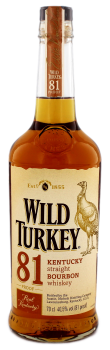 Wild Turkey 81 Proof Kentucky Straight Bourbon 0,7L 40,5%
