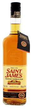 Saint James Heritage premium Caribbean rum 0,7L 40%
