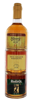 St Lucia Stackables golden rum 3 x 0,25L 40%