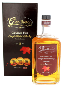 Glen Breton 14 years old Single Malt Whisky 0,7L 43%