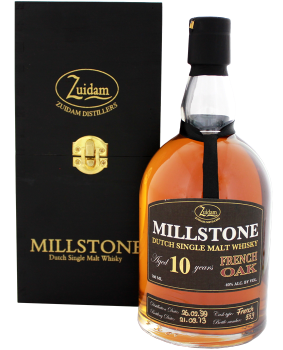 Zuidam Millstone Single Malt Whisky 10 years old French Oak 0,7L 40%