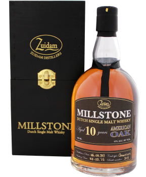 Zuidam Millstone Single Malt Whisky 10 years old American Oak 0,7L 43%