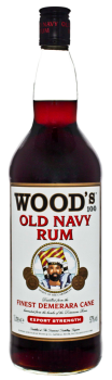 Woods Old Navy Rum finest Demerara cane 1 liter 57%