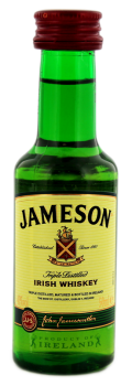 Jameson Irish Whiskey triple distilled miniatuur 0,05L 40%
