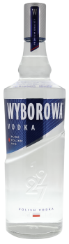 Wyborowa pure rye grain wodka 1L 37,5%