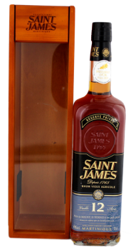 Saint James Vieux agricole 12 years old rum 0,7L 43%