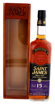 Saint James Vieux agricole 15 years old rum 0,7L 43%