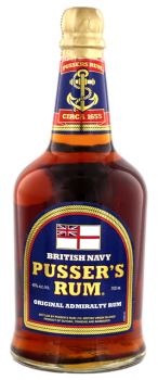 Pussers Rum British Navy Blue Label 0,7L 40%