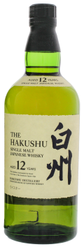 Hakushu 12 years old Japanse malt Whisky 0,7L 43%
