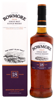 Bowmore 18 years old single Malt Whisky 0,7L 43%