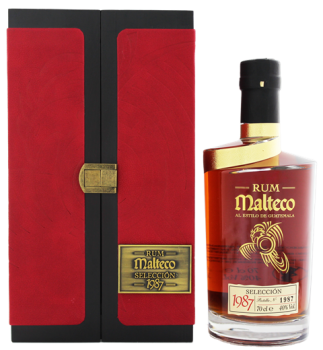 Rum Malteco Seleccion 1987 Wooden Box 0,7L 40%