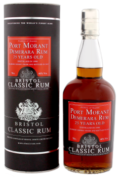 Bristol rum Classic Port Morant 25 years old Demerara 0,7L 46%