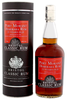 Bristol Classic Port Morant 25 years old Demerara rum 0,7L 46%
