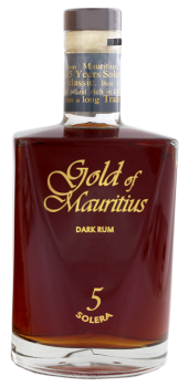 Gold of Mauritius Dark Rum Solera 5 0,7L 40%