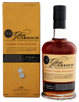 Glen Garioch 15 years old Sherry Cask matured single malt Scotch whisky 0,7L 53,7%