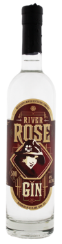 Mississippi rivier Distilling company river rose gin 0,5L 40%
