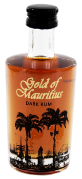 Gold of Mauritius Dark Rum miniatuur 0,05L 40%