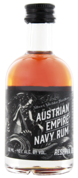 Austrian Empire Navy Rum Reserve 1863 miniatuur 0,05L 40%