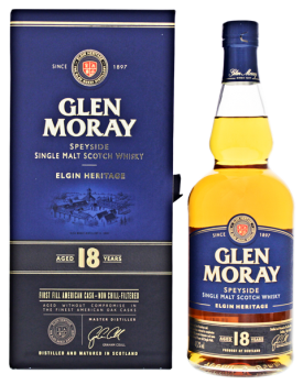 Glen Moray 18 years old Elgin Heritage whisky 0,7L 47,2%