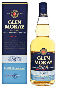 Glen Moray Elgin Classic Peated single malt Scotch whisky 0,7L 40%