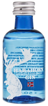 Harahorn Norwegian small batch gin miniatuur 0,05L 46%
