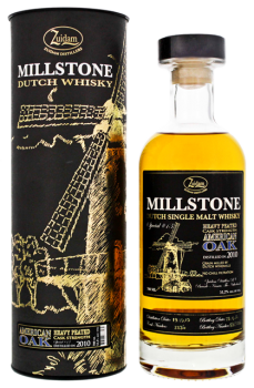 Zuidam Millstone Single Malt Whisky Special No. 13 American Oak Cask Strength Heavy Peated 0,7L 51,2%