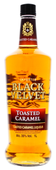 Black Velvet Toasted Caramel Liqueur 1 liter 35%