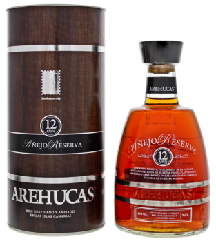 Arehucas Anejo Reserva 12 years old rum 0,7L 40%
