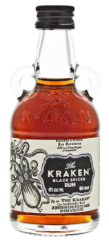 The Kraken Black Spiced miniatuur 0,05L 40%