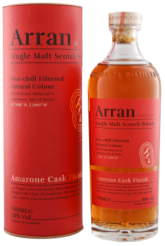 Arran Amarone Cask Finish Single Malt Scotch Whisky Non Chill Filtered 0,7L 50%