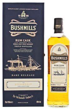 Bushmills Steamship Collection Rum Cask Reserve Triple Distilled Rare Release 0,7L 40%