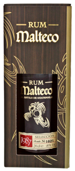 Malteco rum Seleccion 1987 0,2L 40%