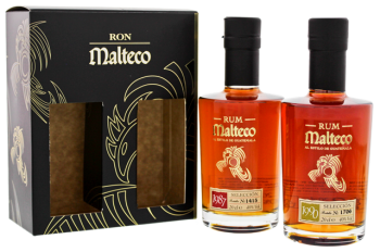 Malteco rum Special Giftpack seleccion 1987 1990 0,4L 40%