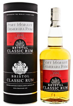 Bristol Port Morant Guyana 2008 2018 rum 0,7L 43%