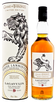 Lagavulin 9 years old Game of Thrones House Lannister Hear Me Roar 0,7L 46%
