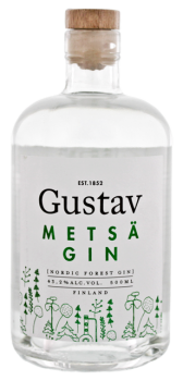 Gustav Metsä Nordic forest Gin 0,5L 43,2%