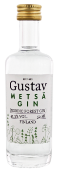 Gustav Metsä Nordic forest Gin miniatuur 0,05L 43,2%