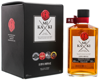 Kamiki Blended Malt Whisky Non Chill Filtered 0,5L 48%
