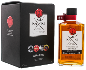 Kamiki non Chill filtered blended malt Japan whisky 0,5L 48%