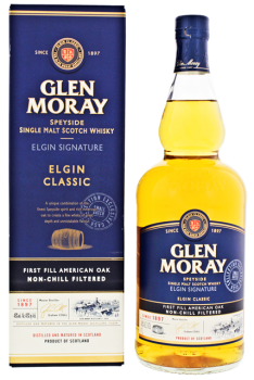 Glen Moray Classic Elgin Signature Single Malt Scotch Whisky 1 liter 48%